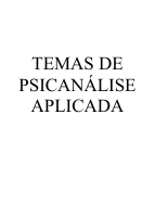Melanie Klein -Temas de psicanÃ¡lise aplicada.pdf
